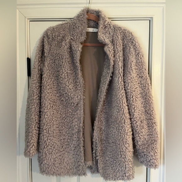 Anthropologie Jackets & Blazers - bishop + young Teddy Jacket in Grey Size Small